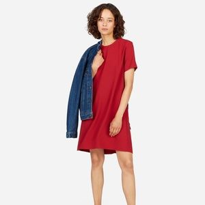 Everlane GoWeave Short-Sleeve A-Line Dress